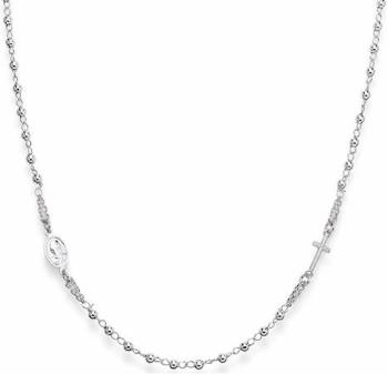 Amen Originální stříbrný náhrdelník Rosary CROB3