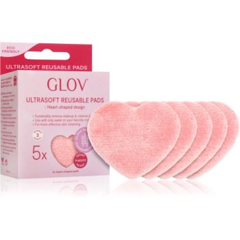 GLOV Heart-Shaped Ultrasoft pratelné odličovací tampony 5 ks