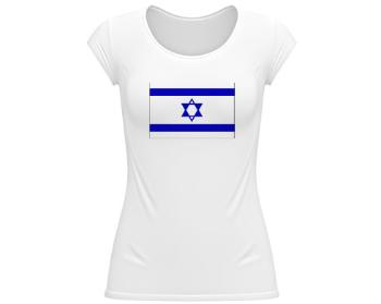 Dámské tričko velký výstřih Izrael