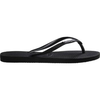 HAVAIANAS SLIM GLITTER II Dámské žabky, černá, velikost 43/44