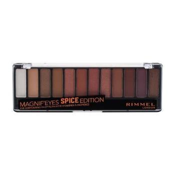 Rimmel London Magnif´Eyes Contouring Palette 14,16 g oční stín pro ženy 005 Spice Edition