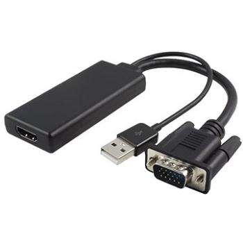 PremiumCord VGA + audio elektronický konvertor na rozhraní HDMI (khcon-32)