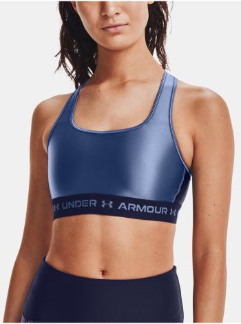 Podprsenka Under Armour UA Crossback Matte/Shine - Modrá