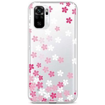 TopQ Xiaomi Redmi Note 10 silikon Pink Blossom 59040 (Sun-59040)