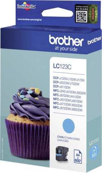 Brother Ink LC-123C originál azurová LC123C