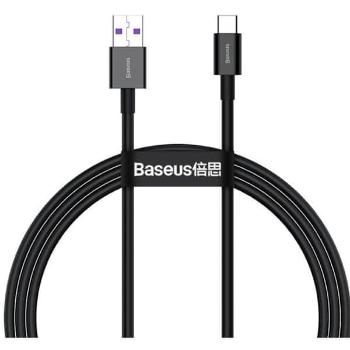 BASEUS Superior Series rychlonabíjecí kabel USB/Type-C 66W 2m černá CATYS-A01