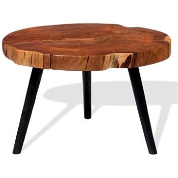 Konferenční stolek ze špalků masivní akácie (55–60)x40 cm (243957)
