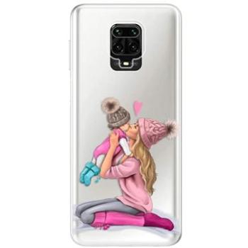 iSaprio Kissing Mom - Blond and Girl pro Xiaomi Redmi Note 9 Pro (kmblogirl-TPU3-XiNote9p)