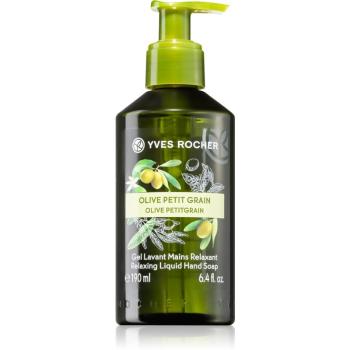 Yves Rocher Olive & Petit Grain tekuté mýdlo na ruce 190 ml