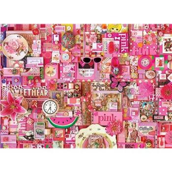 Cobble Hill Puzzle Barvy duhy: Růžová 1000 dílků (625012801454)