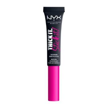 NYX Professional Makeup Thick It Stick It! 7 ml řasenka na obočí pro ženy 08 Black