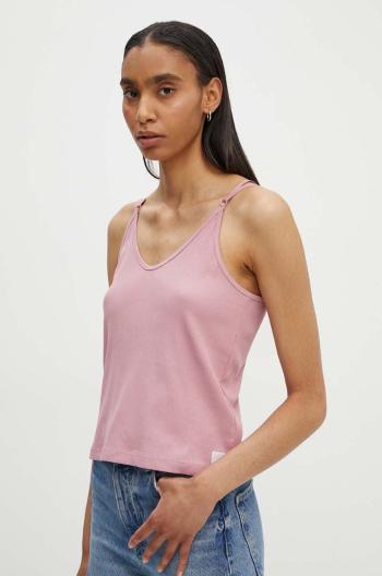 Top G-Star Raw dámský, růžová barva, D24518-5268