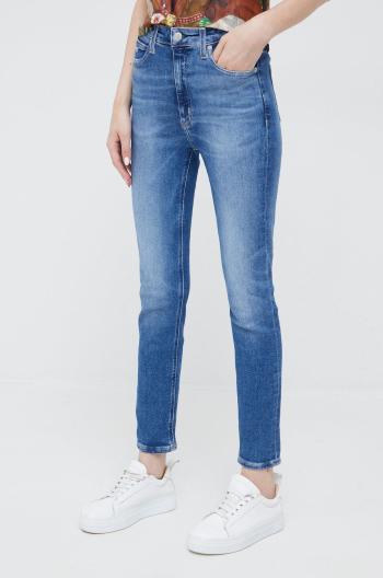 Džíny Calvin Klein Jeans dámské, high waist