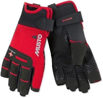 Musto Performance Short Finger True Red L Jachtařské rukavice