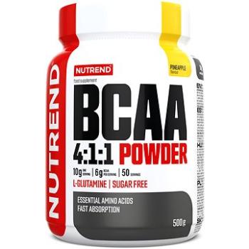 Nutrend BCAA 4:1:1 POWDER, 500 g, ananas (8594014860894)