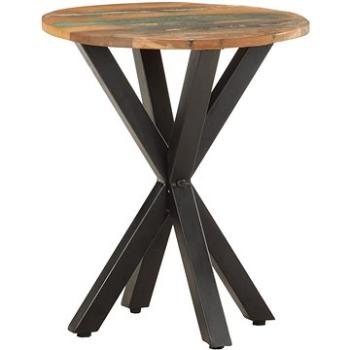 Odkládací stolek 48 × 48 × 56 cm masivní recyklované dřevo (320658)