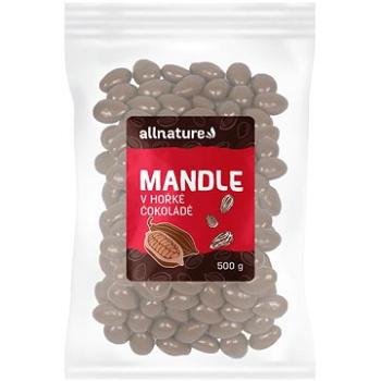 Allnature Mandle v hořké čokoládě 500 g (16136V)