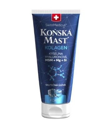 Herbamedicus Koňská mast s mořským kolagenem forte chladivá 200 ml