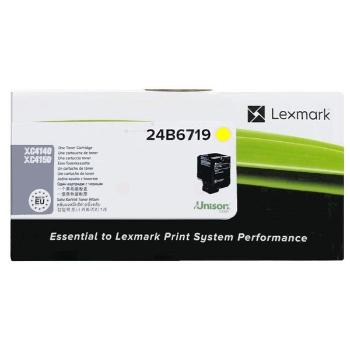 LEXMARK 24B6719 - originální toner, žlutý