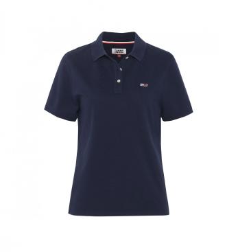 Tommy Hilfiger Tommy Hilfiger dámské tmavě modré polo tričko