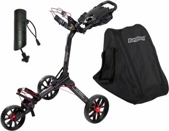 BagBoy Nitron SET Black/Red Manuální golfové vozíky