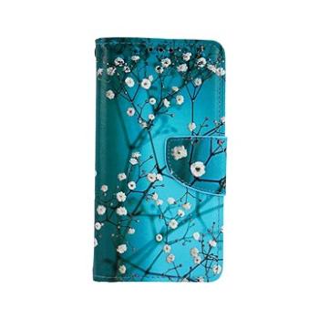 TopQ Xiaomi Redmi 7A knížkové Modré s květy 44130 (Sun-44130)