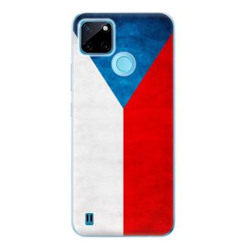 Odolné silikonové pouzdro iSaprio - Czech Flag - Realme C21Y / C25Y