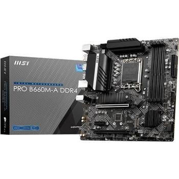 MSI PRO B660M-A DDR4 (PRO B660M-A DDR4)