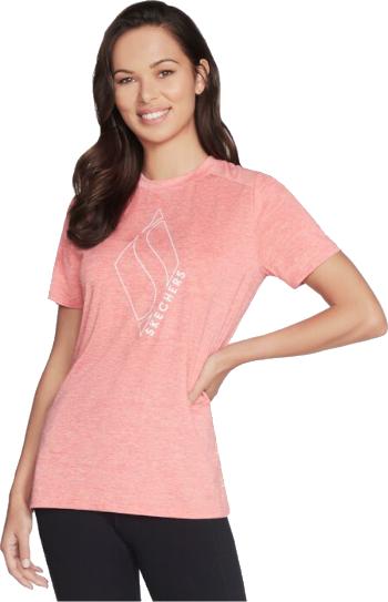 SKECHERS DIAMOND BLISSFUL TEE W1TS327-CRL Velikost: M