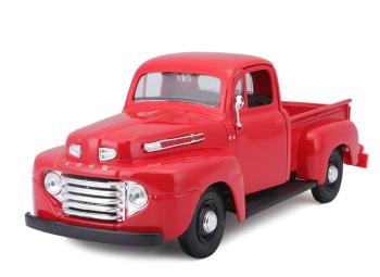 Maisto 1948 Ford F-1 Pickup, červená, 1:25