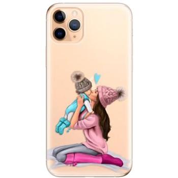 iSaprio Kissing Mom - Brunette and Boy pro iPhone 11 Pro Max (kmbruboy-TPU2_i11pMax)
