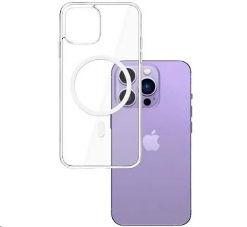 3mk ochranný kryt MagCase pro Apple iPhone 15 Pro Max, čirá