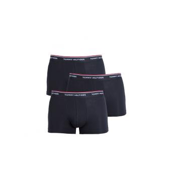 Tommy Hilfiger Tommy Hilfiger pánské černé boxerky Trunk 3 pack premium essentials - 3 ks v balení
