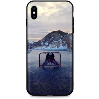 TopQ iPhone XS silikon Hockey Goalie 49194 (Sun-49194)