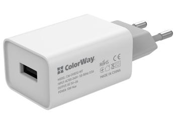 COLORWAY 1x USB/ síťová nabíječka/ 10W/ 100V-240V