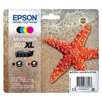 EPSON C13T03A64010 - originální cartridge, černá + barevná, 8,9ml