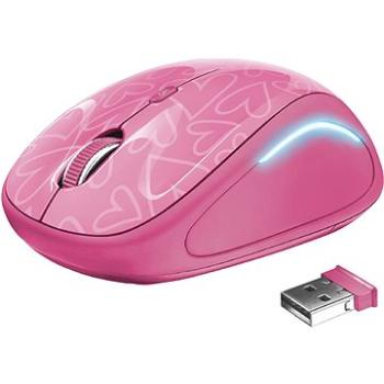 Trust Yvi FX Wireless Mouse - pink (22336)