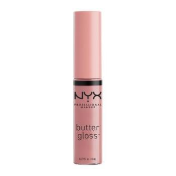 NYX Professional Makeup Butter Gloss 8 ml lesk na rty pro ženy 05 Creme Brulee