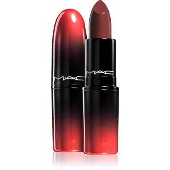 MAC Cosmetics Love Me Lipstick saténová rtěnka odstín E For Effortless 3 g