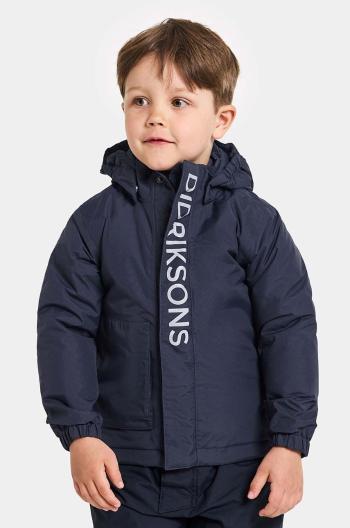 Dětská zimní bunda Didriksons RIO KIDS JKT tmavomodrá barva