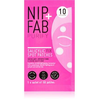NIP+FAB Salicylic Fix neviditelné náplasti na akné 10 ks