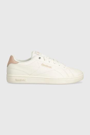 Sneakers boty Reebok Classic COURT CLEAN béžová barva, 100074379