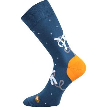 Lonka COSMONAUT Unisexové ponožky, tmavě modrá, velikost 35-38