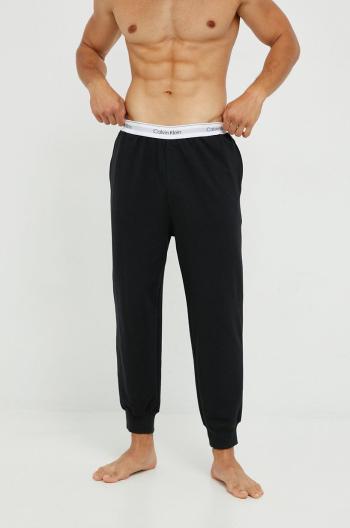 Pyžamové kalhoty Calvin Klein Underwear pánské, černá barva