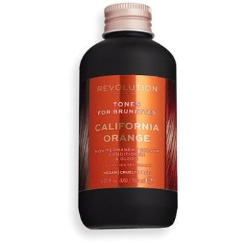 REVOLUTION HAIRCARE Tones for Brunettes California Orange 150 ml (5057566416559)