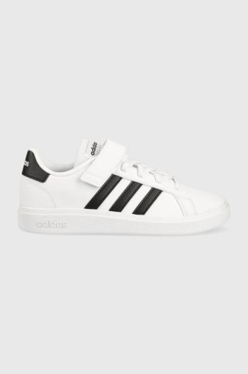 Dětské sneakers boty adidas Grand Court 2.0 bílá barva