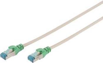 RJ45 (křížený) síťový kabel CAT 5e F/UTP 3.00 m šedá kroucené páry Digitus