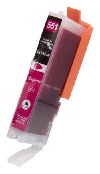 CANON CLI-551-XL M - kompatibilní cartridge, purpurová, 13ml