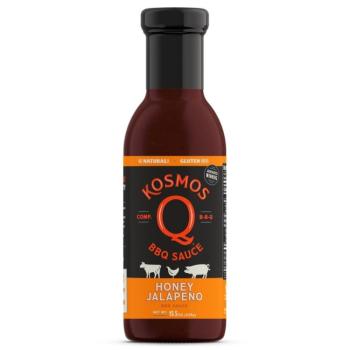 BBQ grilovací omáčka Honey Jalapeno 439g Kosmo´s Q