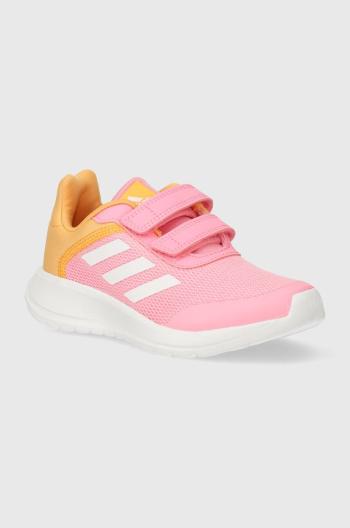 Dětské sneakers boty adidas Tensaur Run 2.0 CF K růžová barva